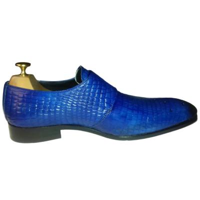 Chaussure derby homme bleu électrique - Milton