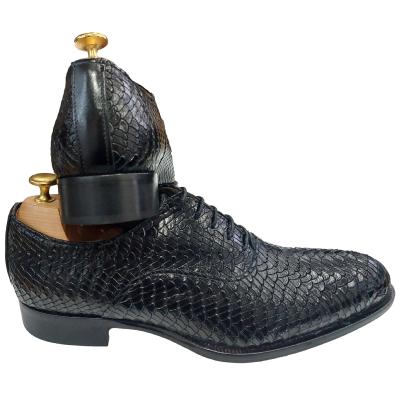 Chaussure Richelieu cuir noir - Mario