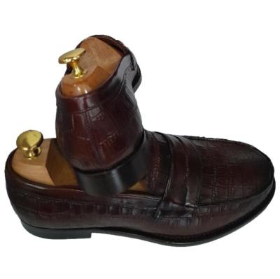 Mocassin cuir marron - Oxford