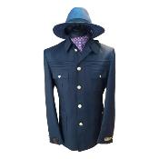 Costume safari bleu : Jason