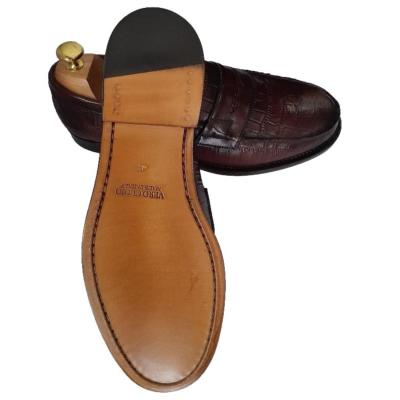 Mocassin cuir marron - Oxford